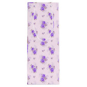 Floral Luxury Wijn Cadeautas (Achterkant)