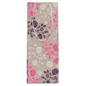 Floral Luxury Wijn Cadeautas (Achterkant)