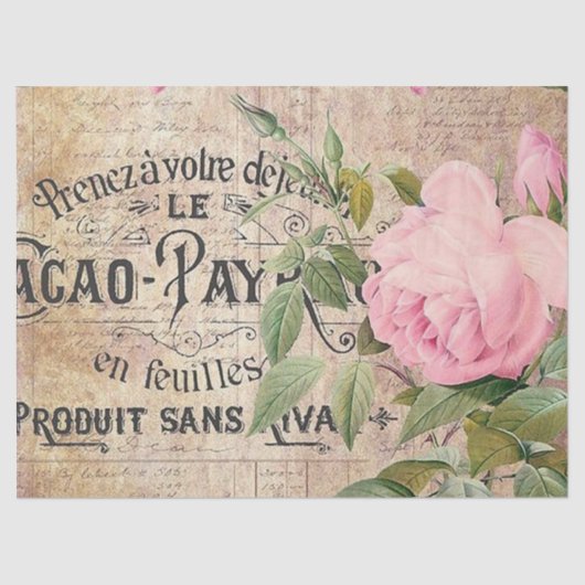  floral maakt elk doelwit leuk tissuepapier (Voorkant)