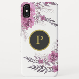 *~* Floral Magenta Hydrangea Waterverf Feminine Case-Mate iPhone Case