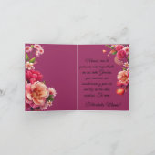 Floral Magic for Mom Kaart (Binnen)