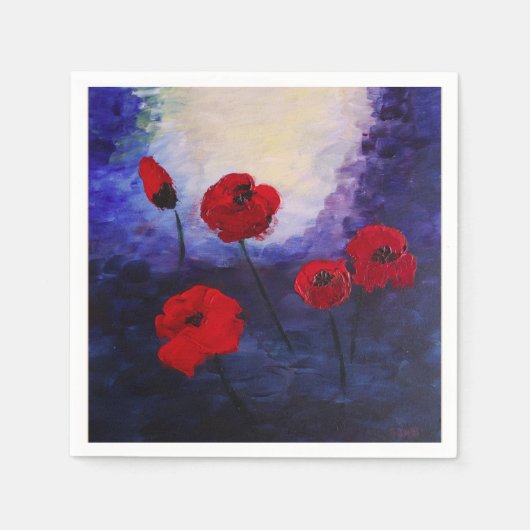 Floral Magic Paper-servetten Servet (Voorkant)