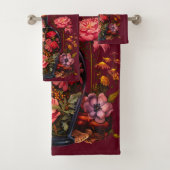 Floral Magic Potion - Witchy Vibes Custom Name Bad Handdoek (Insitu)