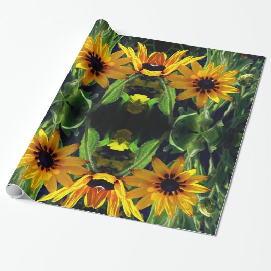Floral Magic Wrapping Papier (Uitgerold)