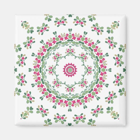 Floral Magneet (Voorkant)