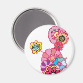 Floral Magnet (Voorkant / Achterkant)
