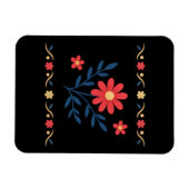 Floral Magnet Magneet (Horizontaal)