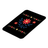 Floral Magnet Magneet (Linkerzijde)