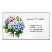 Floral Magnetic Calling Card Magnetisch Visitekaartje (Voorkant)