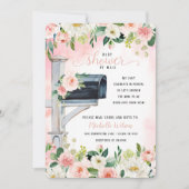 Floral Mailbox Douche per post | social distancing Kaart (Voorkant)