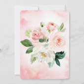 Floral Mailbox Vrijgezellenfeest per post Kaart (Achterkant)