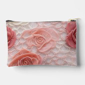 Floral make-up accessoire tas (Achterkant)