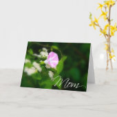 Floral mam Card Blank in Moederdag Kaart (Gele Bloem)