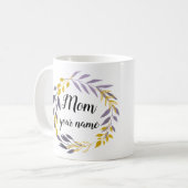 Floral mam Gift Koffiemok (Voorkant links)