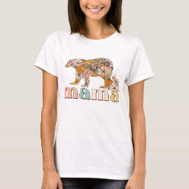 Floral Mama Beer T-shirt