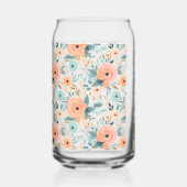 Floral Mama Blikvorm Glas (Voorkant)