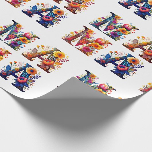 Floral MAMA Cadeaupapier (Hoek)