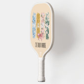 Floral “MAMA” Custom Name Pickleball Paddle (Links)