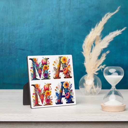 Floral MAMA Fotoplaat (Insitu)