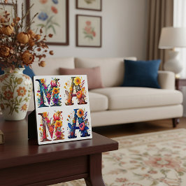 Floral MAMA Fotoplaat