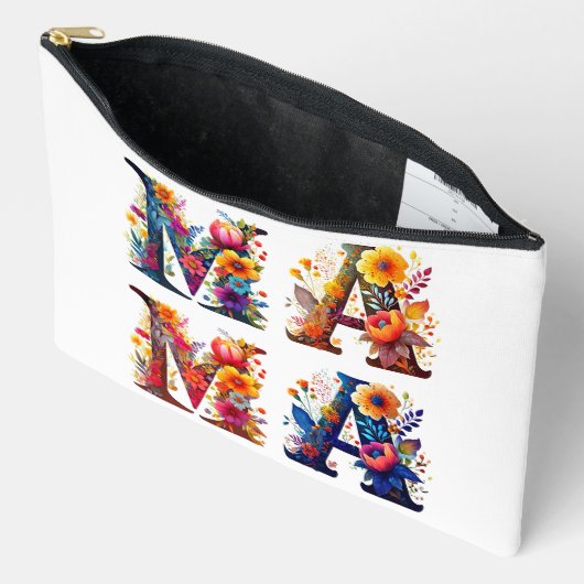 Floral MAMA gepersonaliseerd Etui (Open)