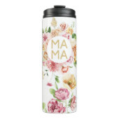 Floral Mama Moederdag Gift Thermosbeker (Voorkant)