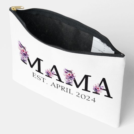 Floral Mama Nieuwe Moeder Tekst Etui (Open)