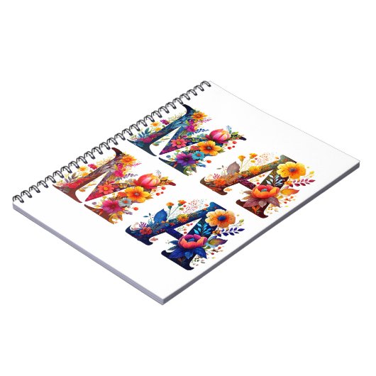 Floral MAMA Notitieboek (Linkerzijde)