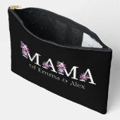 Floral Mama tekst gepersonaliseerde Kinder namen Etui (Open)