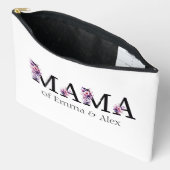 Floral Mama tekst gepersonaliseerde Kinder namen Etui (Open)