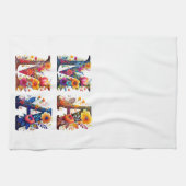 Floral MAMA Theedoek (Horizontaal)