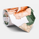 Floral Man Stropdas (Opgerold)