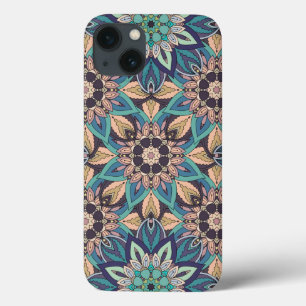 Floral mandala abstract modelontwerp Case-Mate iPhone case