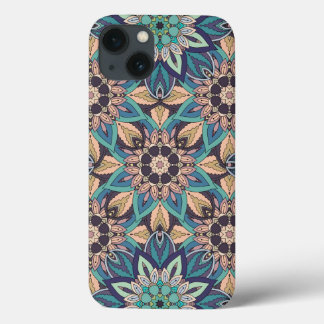 Floral mandala abstract modelontwerp Case-Mate iPhone case