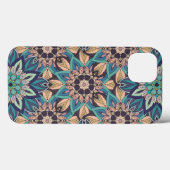 Floral mandala abstract modelontwerp Case-Mate iPhone case (Achterkant (horizontaal))