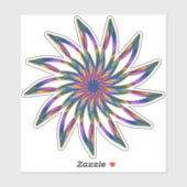 Floral Mandala Decoration Sticker (Vel)
