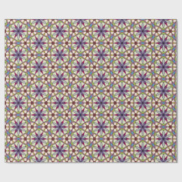 Floral Mandala Geometrie Cadeaupapier