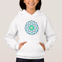 Floral mandala. monogram.