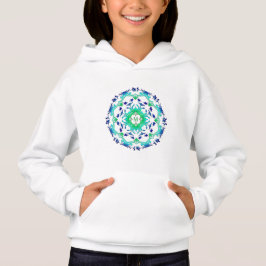 Floral mandala. monogram.