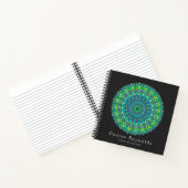 Floral  Mandala Notitieboek (Binnen)