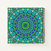 Floral  Mandala Notitieboek (Achterkant)