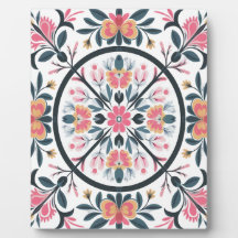 Floral Mandala Pattern Design. sierkunst