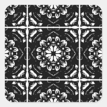 Floral Mandala Stickers