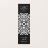 Floral Mandala Visitekaartje (Buitenkant ongevouwen)