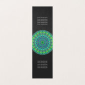 Floral  Mandala Visitekaartje (Binnenkant ongevouwen)