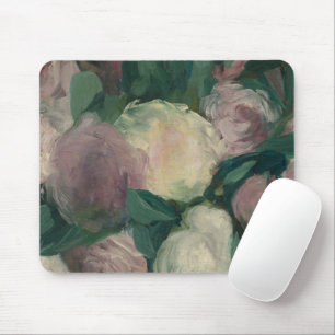 Floral Manet Painting of Peonies Muismat
