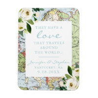  Floral Map Love Travels Weddenschap