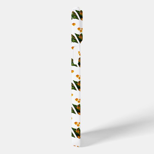 Floral Maria Name Case-Mate iPhone Case (Achterkant / Rechts)