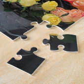 Floral Market Place Puzzle Legpuzzel (Zijkant)