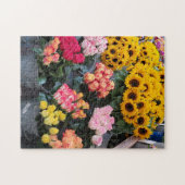 Floral Market Place Puzzle Legpuzzel (Horizontaal)